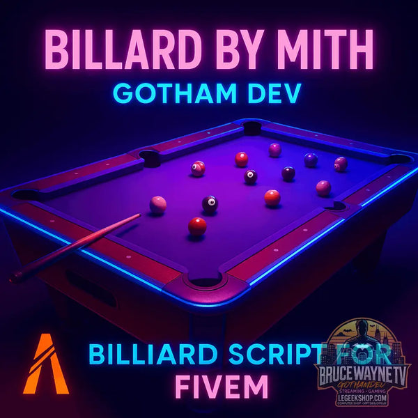 🎱 BILLARD By Myth — script billard, photo principale LeGeekShop